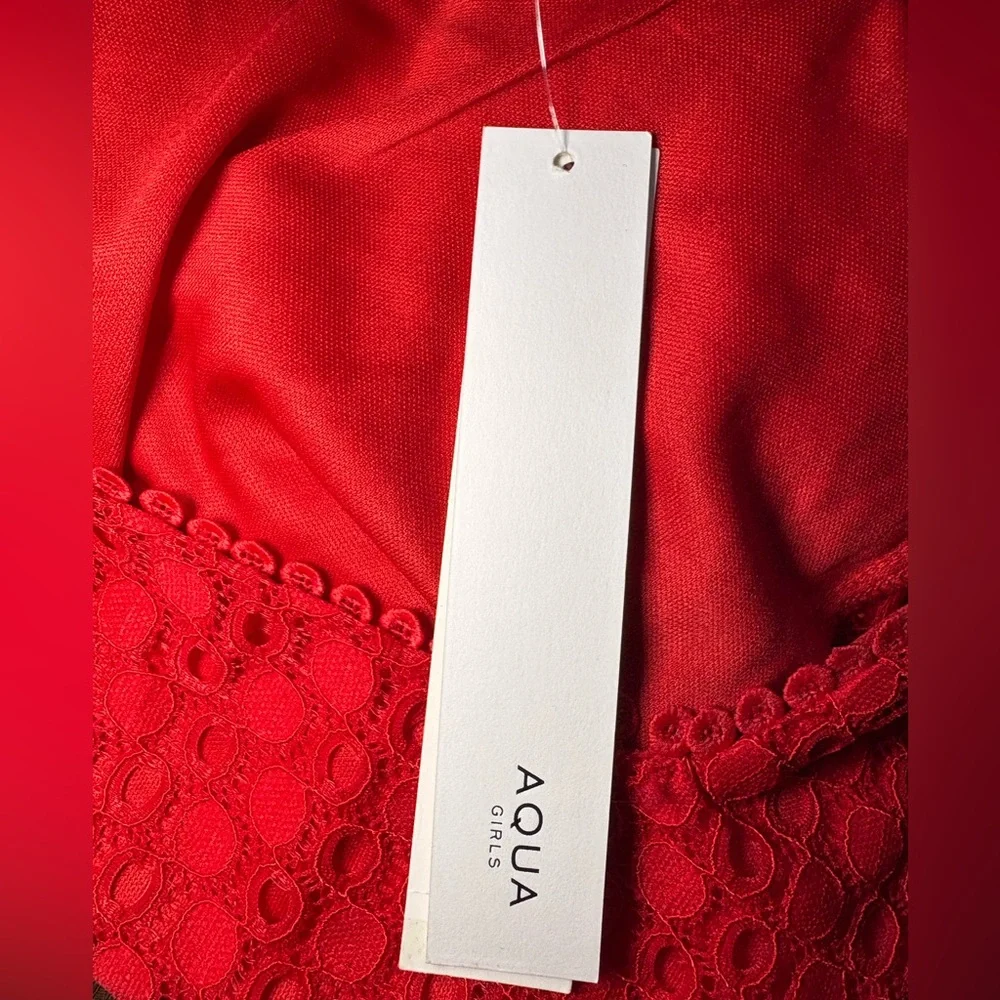 Aqua elegant red